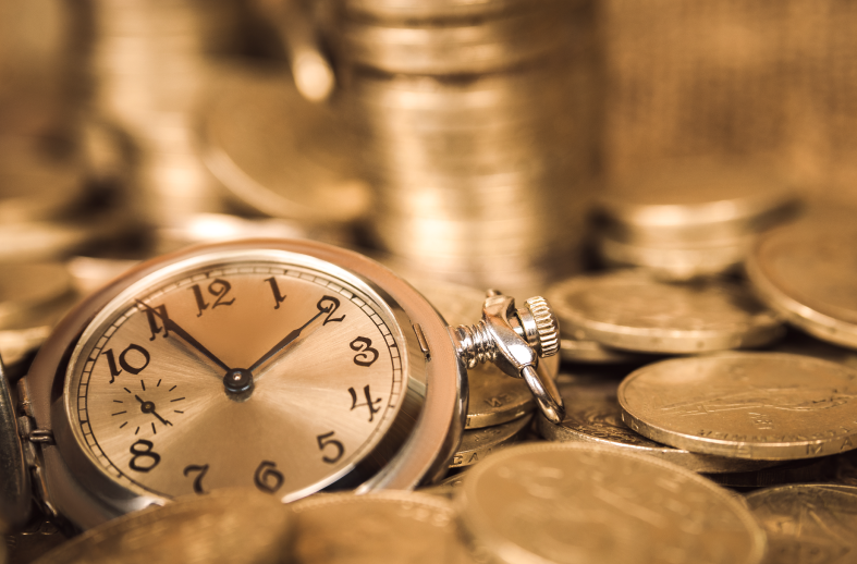 El valor del dinero en función al tiempo.